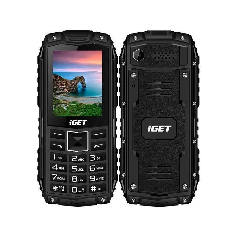 Mobilní telefon iGET Defender D10 Dual SIM černý