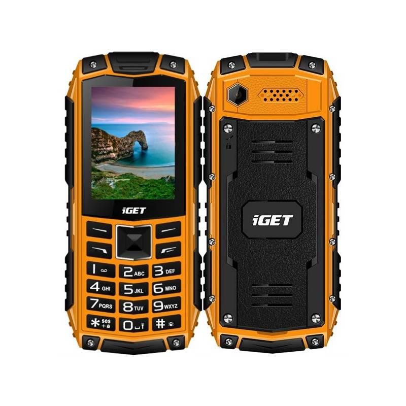 Mobilní telefon iGET Defender D10 Dual SIM oranžový