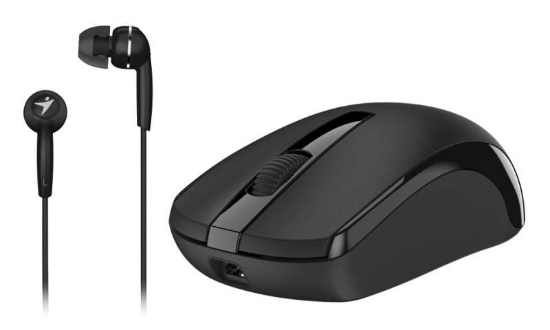 Myš Genius MH-8100 sluchátka černá