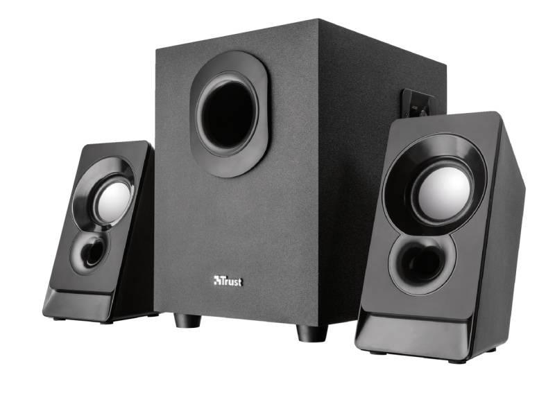 Reproduktory Trust Argo 2.1 Subwoofer Speaker Set černé, Reproduktory, Trust, Argo, 2.1, Subwoofer, Speaker, Set, černé