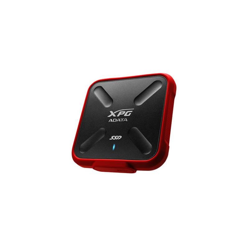 SSD externí ADATA ASD700X 1TB černý červený