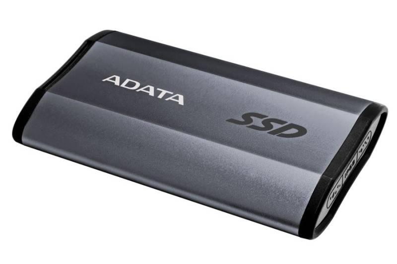 SSD externí ADATA ASE730 256GB titanium, SSD, externí, ADATA, ASE730, 256GB, titanium