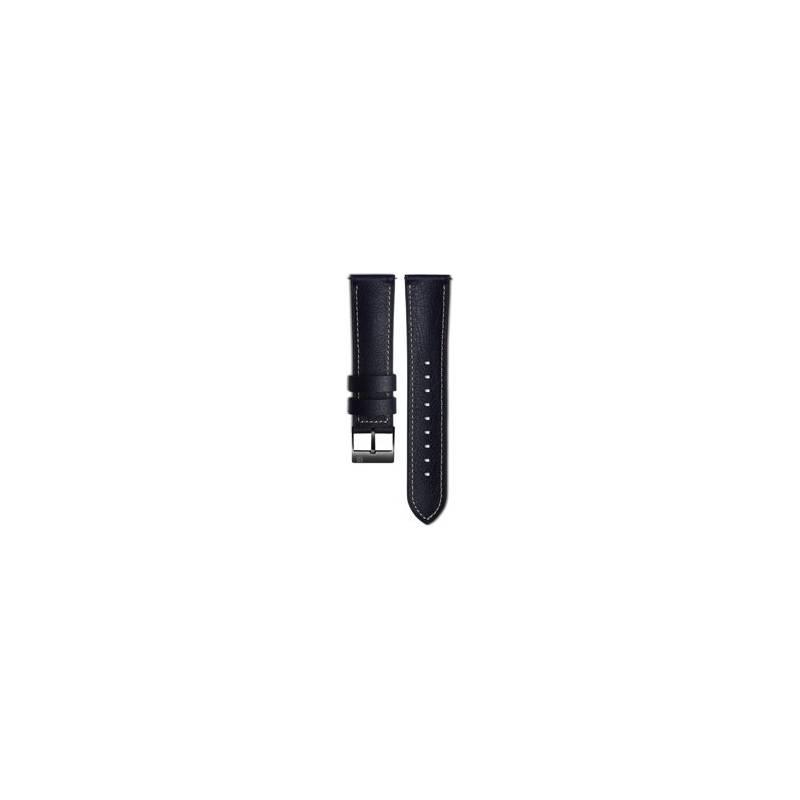 Výměnný pásek Samsung kožený pro Galaxy Watch GP-R805BR 22mm černý