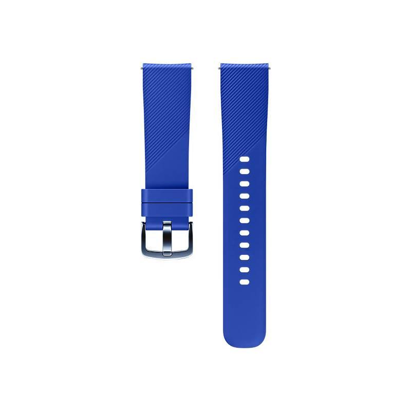 Výměnný pásek Samsung silikonový pro Gear Sport ET-YSN60M Blue modrý, Výměnný, pásek, Samsung, silikonový, pro, Gear, Sport, ET-YSN60M, Blue, modrý