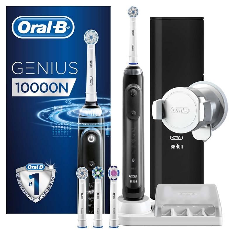 Zubní kartáček Oral-B Genius 10000 Black, Zubní, kartáček, Oral-B, Genius, 10000, Black
