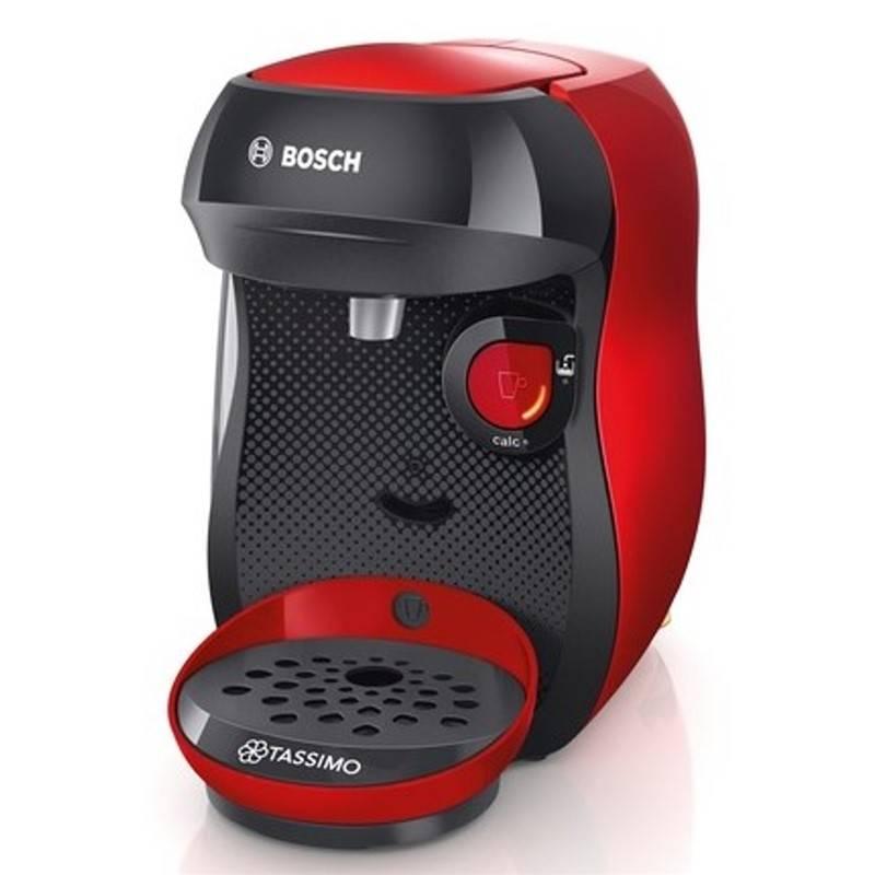 Espresso Bosch Tassimo Happy TAS1003 černé červené