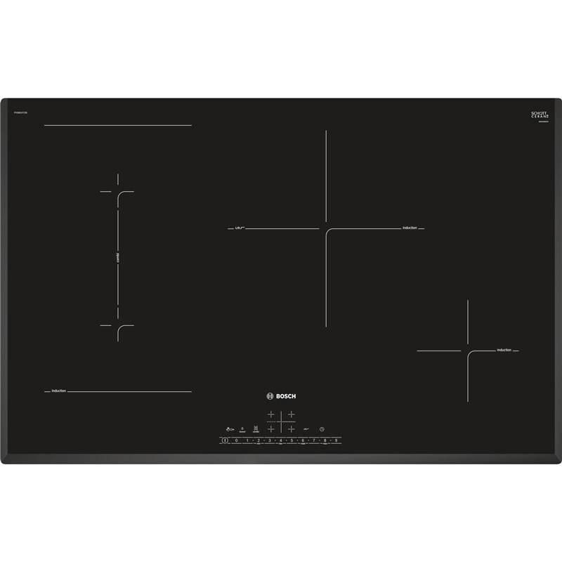 Indukční varná deska Bosch PVS851FB5E černá, Indukční, varná, deska, Bosch, PVS851FB5E, černá