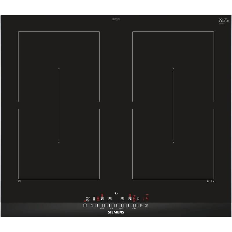 Indukční varná deska Siemens ED675FQC5E černá