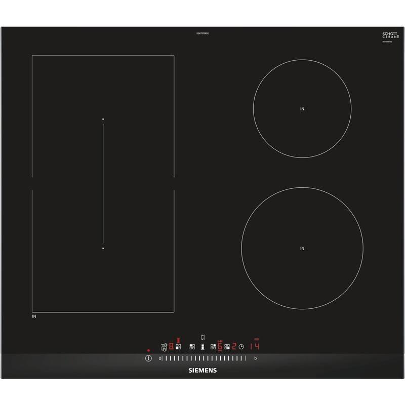Indukční varná deska Siemens ED675FSB5E černá