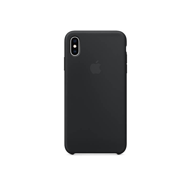 Kryt na mobil Apple Silicone Case pro iPhone Xs černý