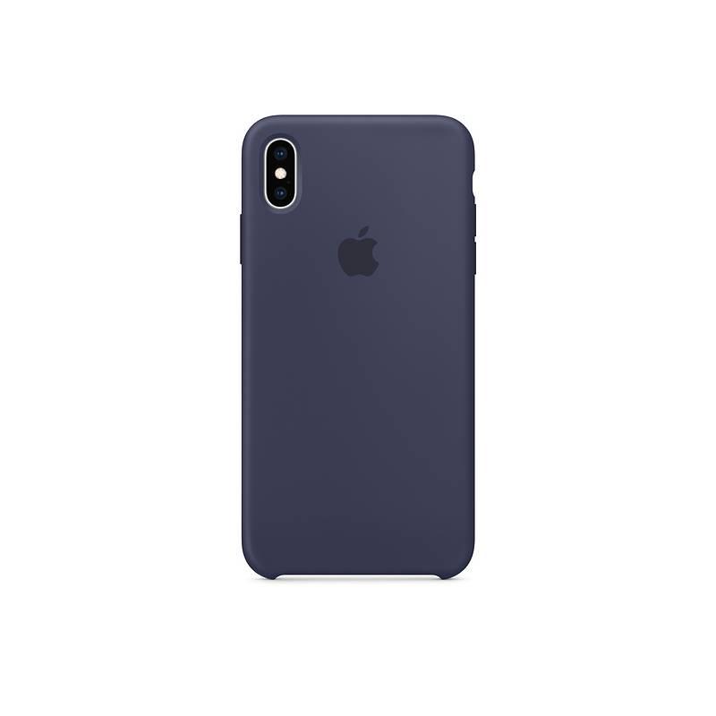 Kryt na mobil Apple Silicone Case pro iPhone Xs Max - půlnočně modrý