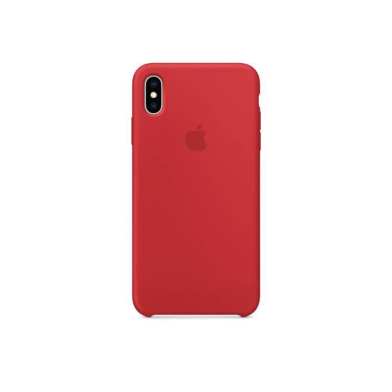 Kryt na mobil Apple Silicone Case pro iPhone Xs - RED červený