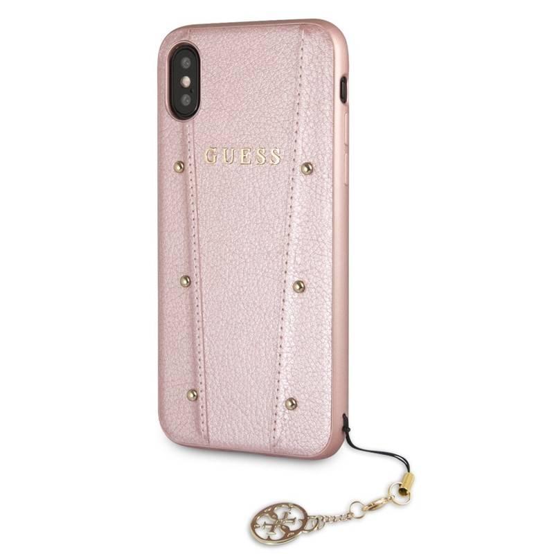Kryt na mobil Guess Kaia Hard Case pro Apple iPhone X Xs růžový