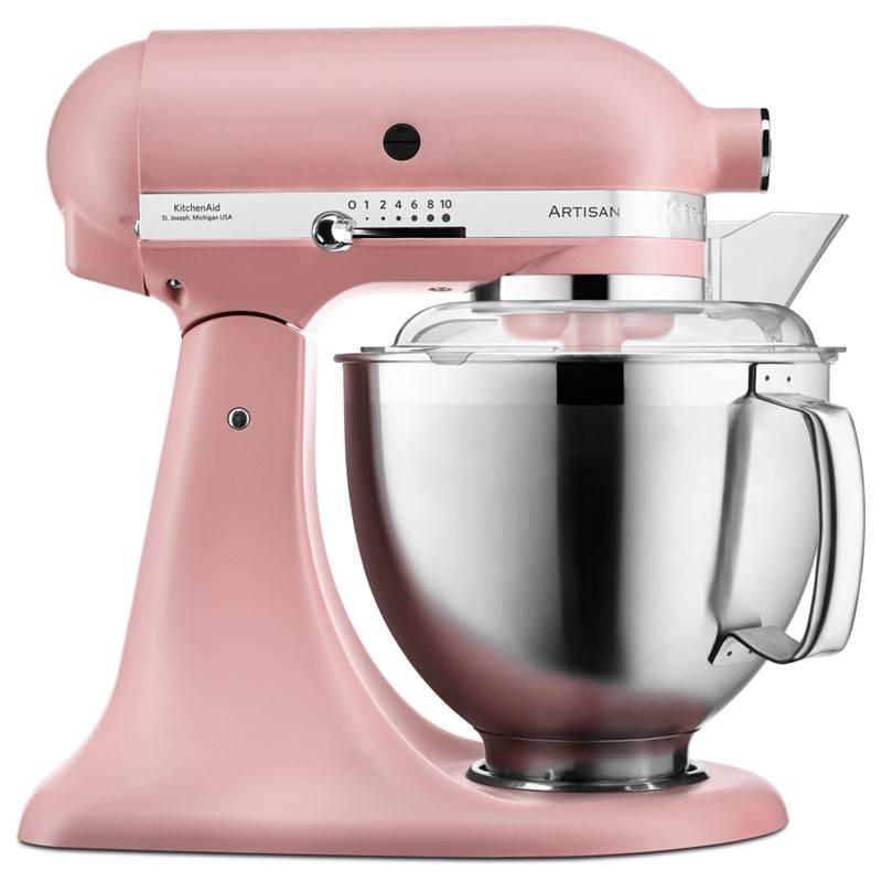 Kuchyňský robot KitchenAid Artisan 5KSM185PSEDR růžový