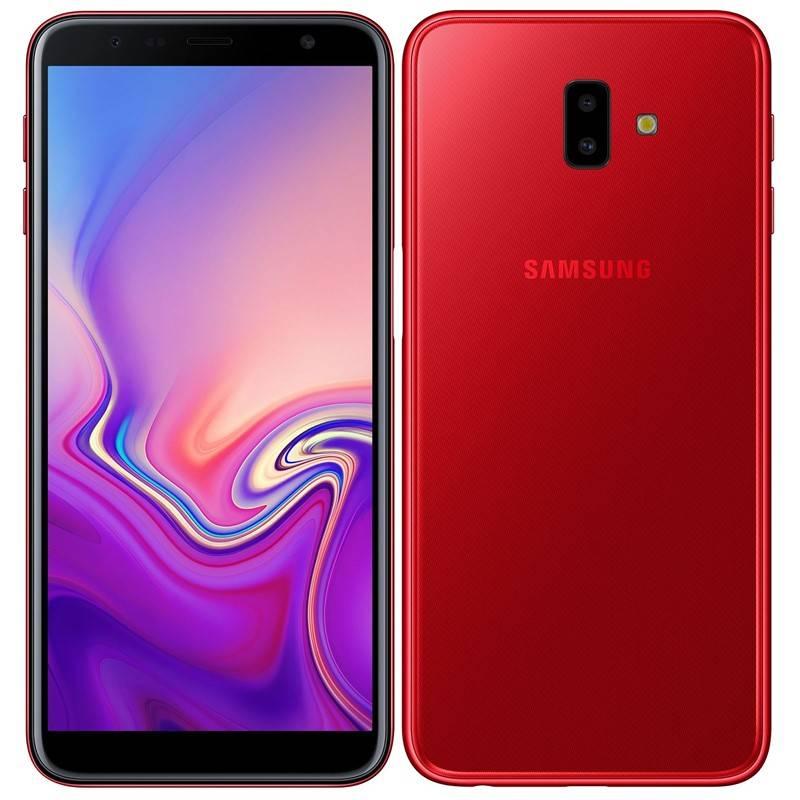 Mobilní telefon Samsung Galaxy J6 Dual SIM červený