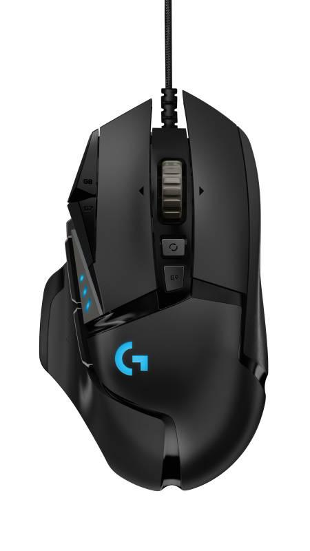 Myš Logitech Gaming G502 HERO High Performance černá