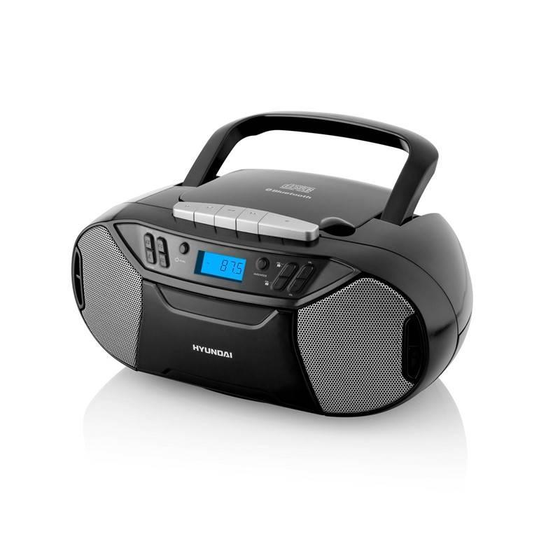 Radiomagnetofon s CD Hyundai TRC 333 AU3BTB černý