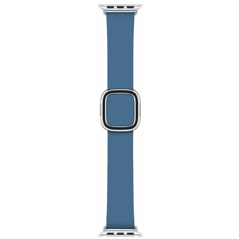 Řemínek Apple Watch 40mm modrošedý s moderní přezkou - malý