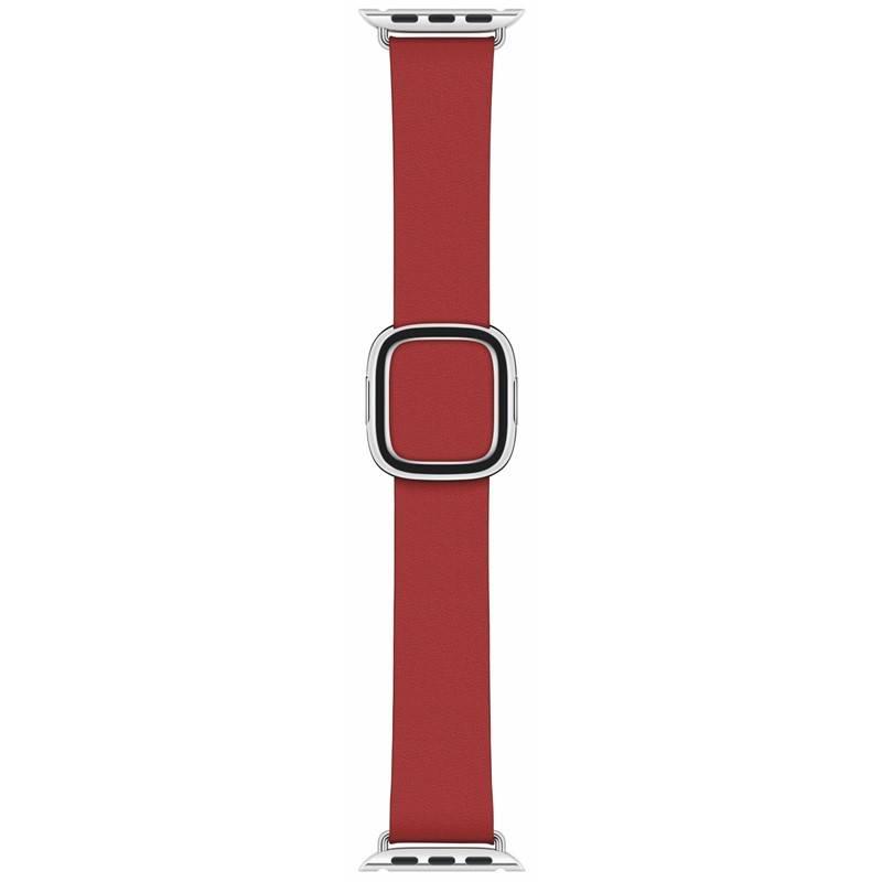 Řemínek Apple Watch 40mm RED s moderní přezkou - malý, Řemínek, Apple, Watch, 40mm, RED, s, moderní, přezkou, malý