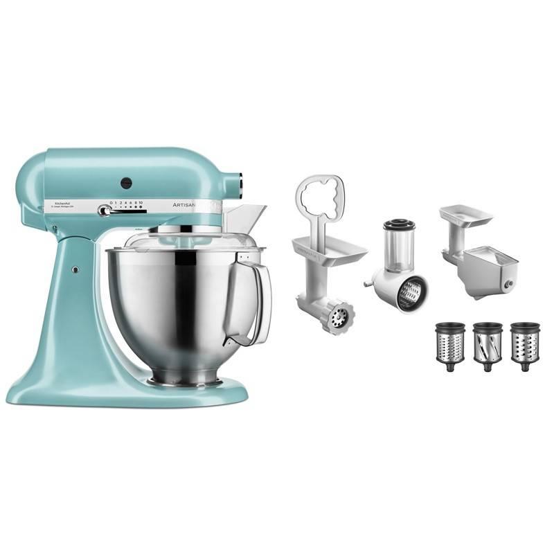 Set výrobků KitchenAid 5KSM185PSEAZ 5KSMFPPC