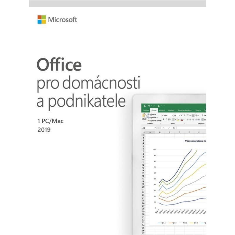 Software Microsoft Office 2019 pro domácnosti a podnikatele CZ