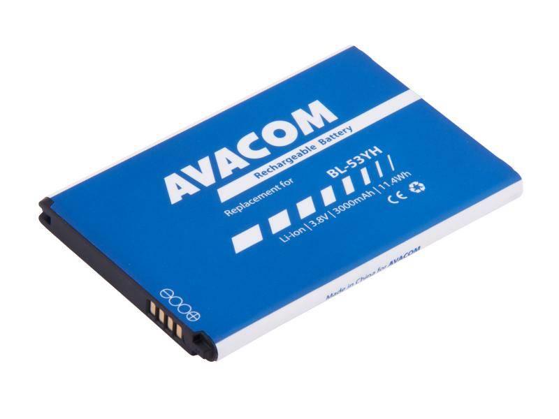 Baterie Avacom pro LG D855 G3 Li-Ion 3,8V 3000mAh, Baterie, Avacom, pro, LG, D855, G3, Li-Ion, 3,8V, 3000mAh