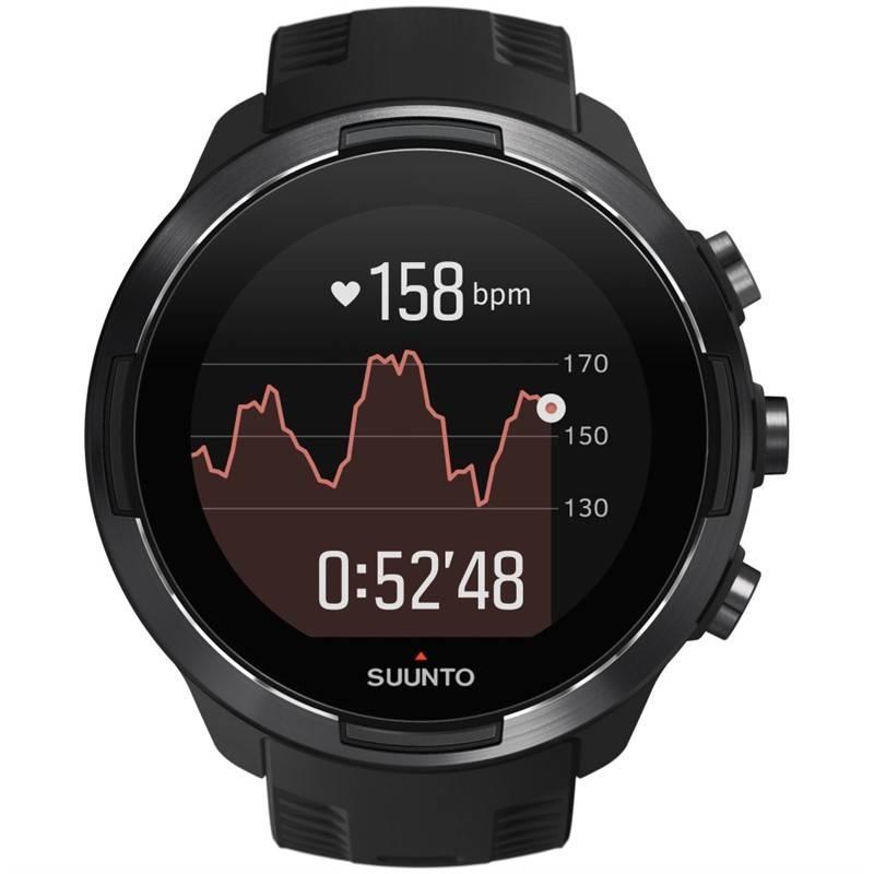 Chytré hodinky Suunto 9 Baro s hrudním pásem černé
