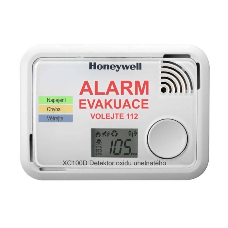 Detektor oxidu uhelnatého Honeywell XC100D-CSSK-A, Alarm