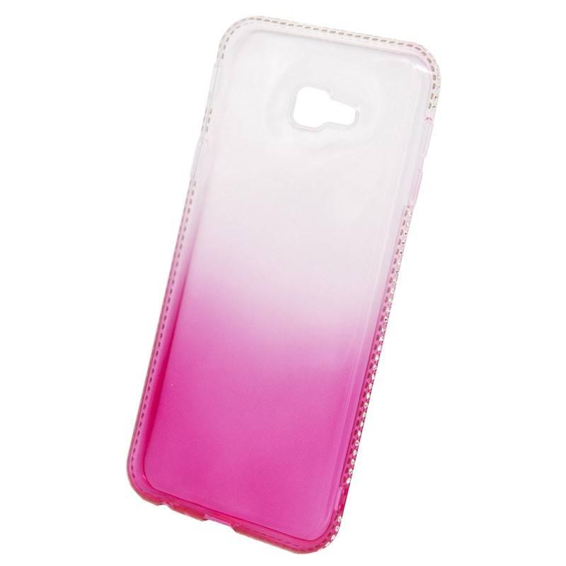 Kryt na mobil Beeyo Diamond Frame pro Samsung Galaxy J4 růžový