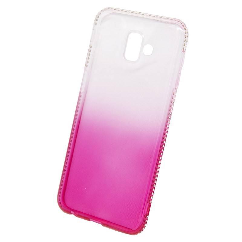 Kryt na mobil Beeyo Diamond Frame pro Samsung Galaxy J6 růžový
