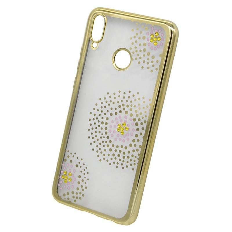 Kryt na mobil Beeyo Flower Dots pro Huawei Nova 3 zlatý