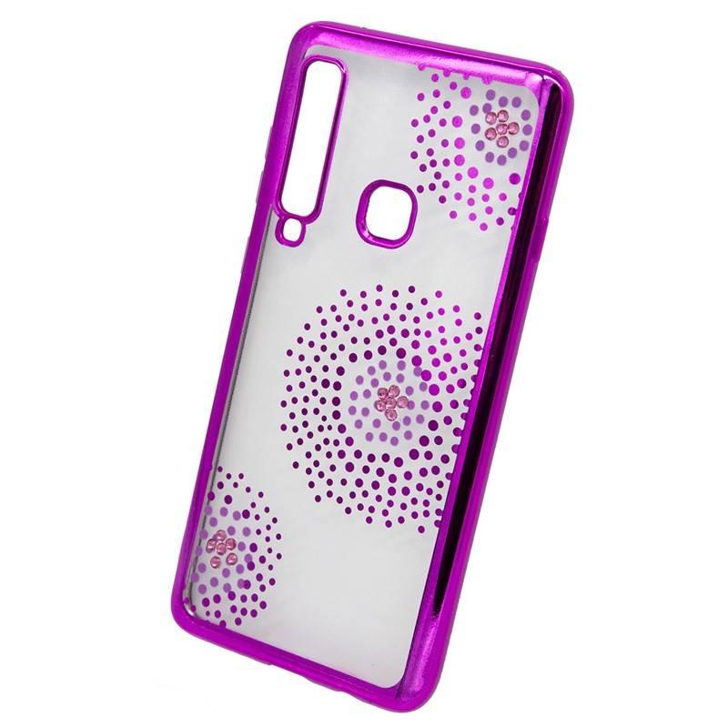 Kryt na mobil Beeyo Flower Dots pro Samsung Galaxy A9 růžový