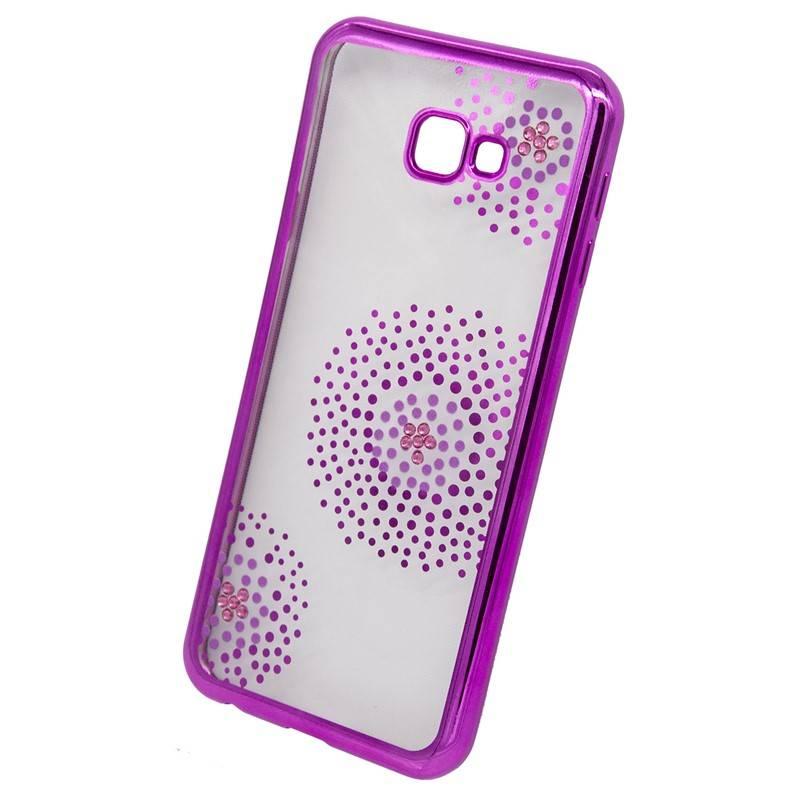 Kryt na mobil Beeyo Flower Dots pro Samsung Galaxy J4 růžový