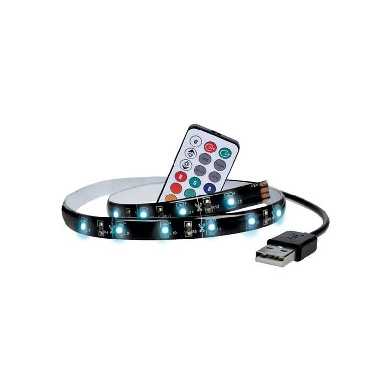 LED pásek Solight pro TV, 2x 50cm, RGB, USB, dálkový ovladač