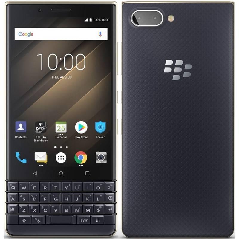 Mobilní telefon BlackBerry Key 2 LE Dual SIM 64 GB modrý zlatý