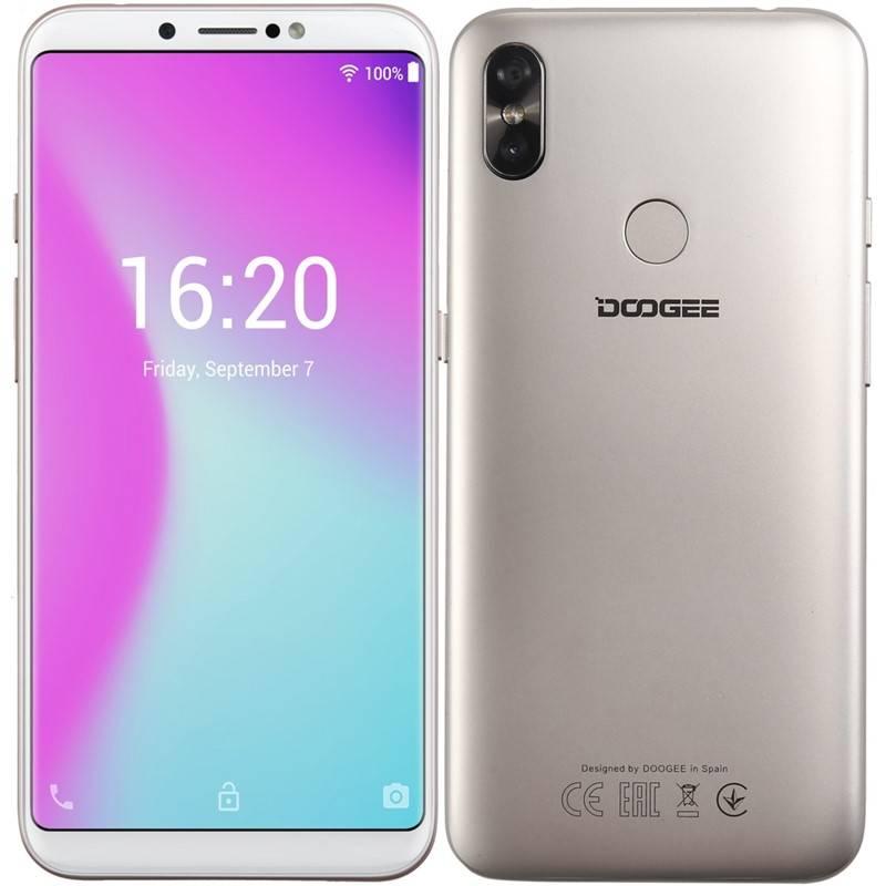 Mobilní telefon Doogee X80 Dual SIM zlatý