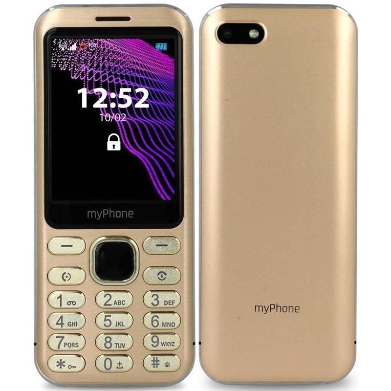 Mobilní telefon myPhone Maestro zlatý, Mobilní, telefon, myPhone, Maestro, zlatý