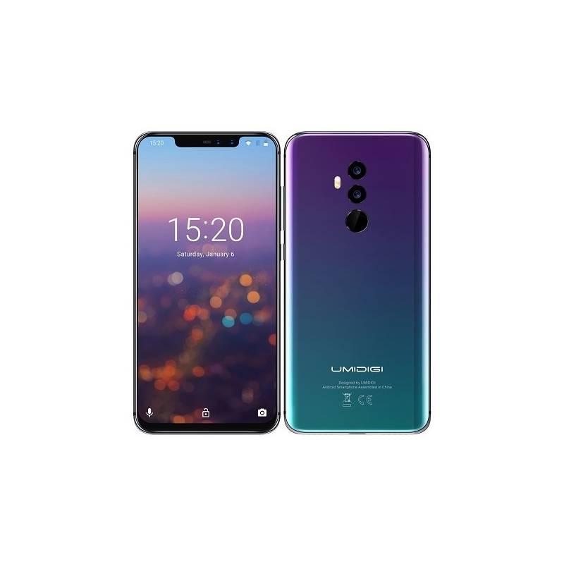 Mobilní telefon UMIDIGI Z2 Dual SIM zelený fialový, Mobilní, telefon, UMIDIGI, Z2, Dual, SIM, zelený, fialový