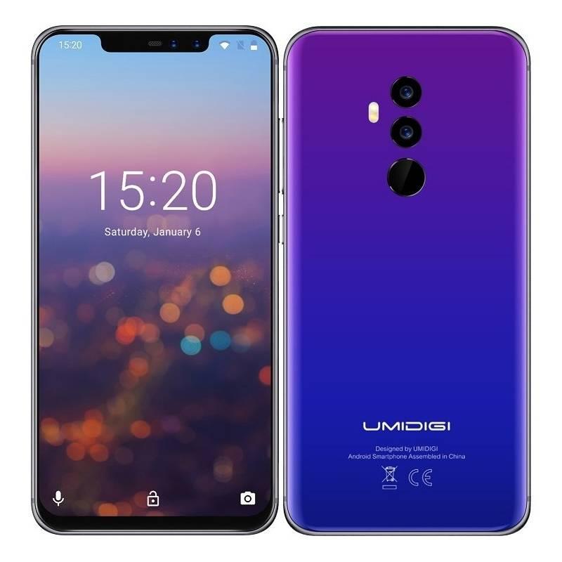 Mobilní telefon UMIDIGI Z2 Special Edition Dual SIM modrý fialový