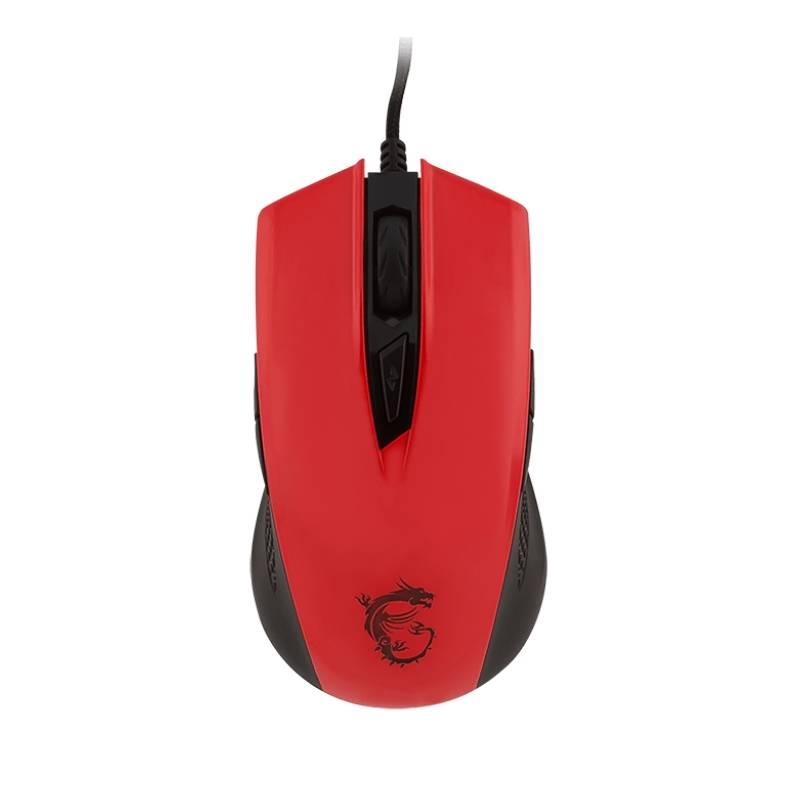 Myš MSI Clutch GM40 červená