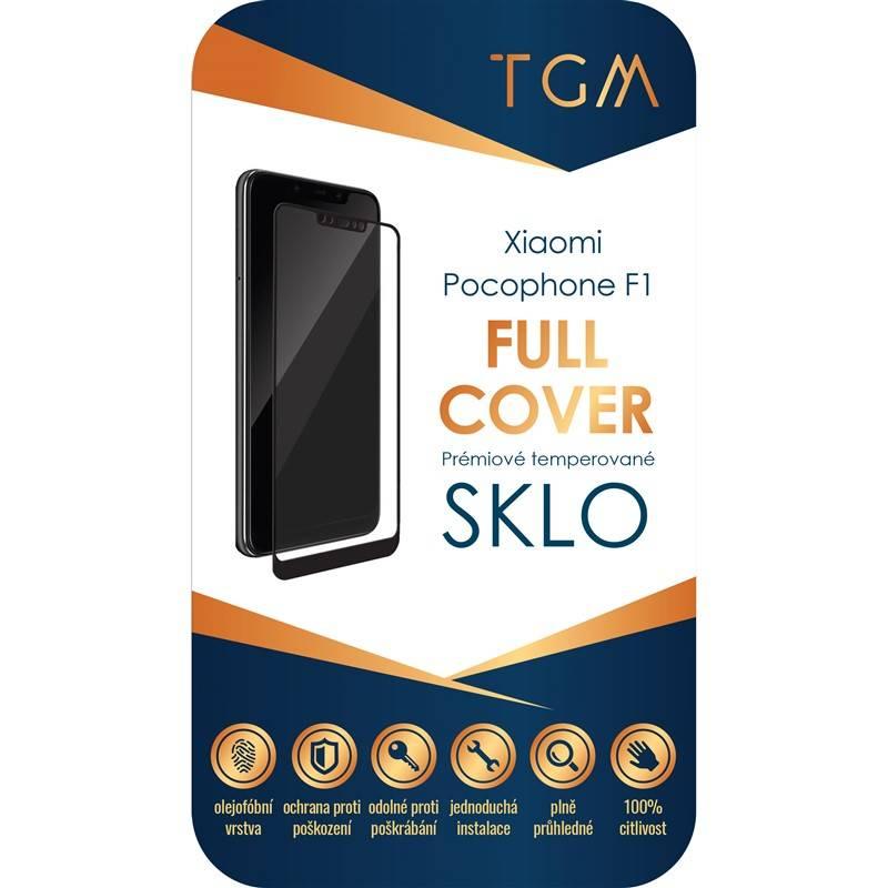 Ochranné sklo TGM Full Cover pro Xiaomi Pocophone F1 černé