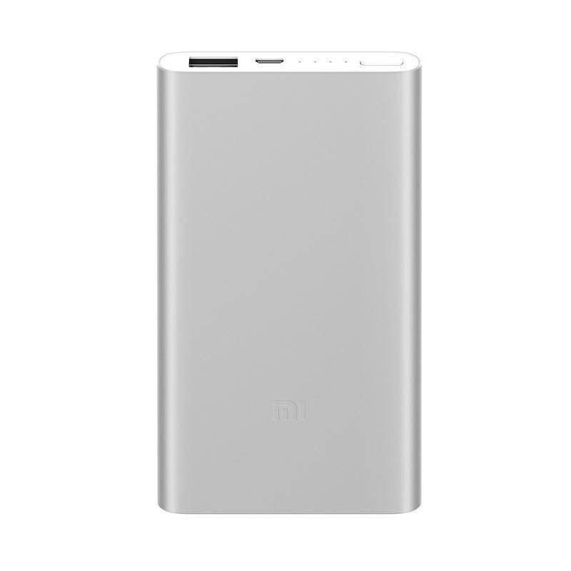 Powerbank Xiaomi Mi 2 5000mAh stříbrná