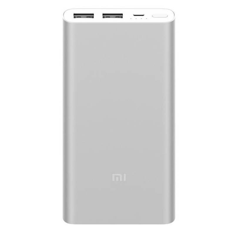 Powerbank Xiaomi Mi 2S 10000mAh stříbrná