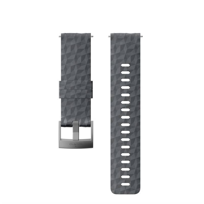 Řemínek Suunto silikonový velikost M - graphite gray