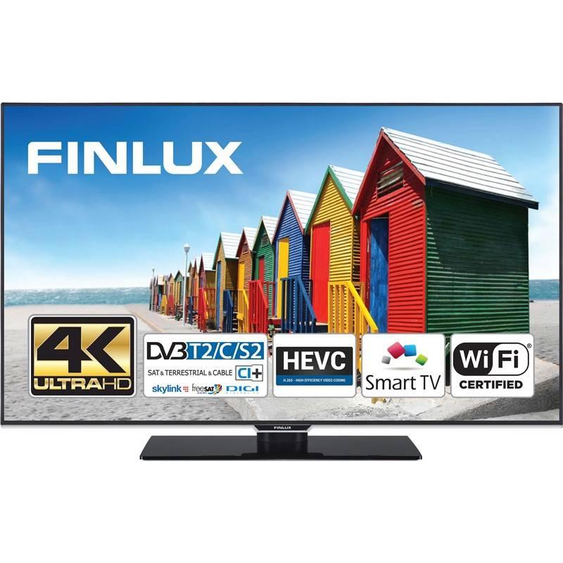 Televize Finlux 50FUB8060 černá, Televize, Finlux, 50FUB8060, černá