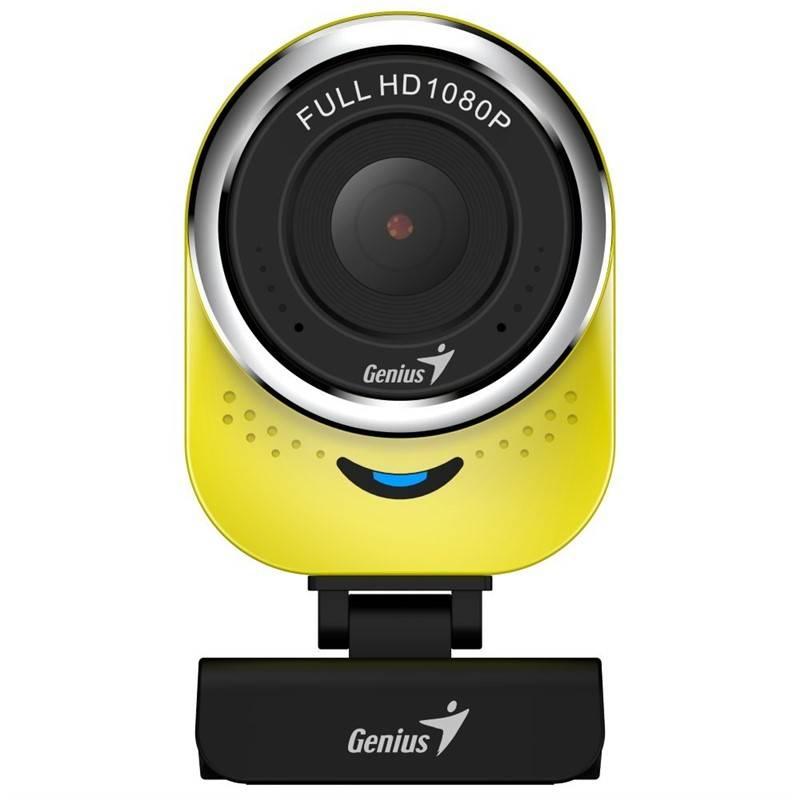 Webkamera Genius QCam 6000, Full HD žlutá, Webkamera, Genius, QCam, 6000, Full, HD, žlutá