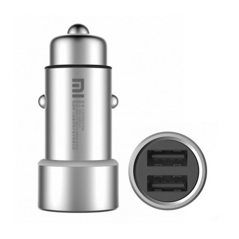 Adaptér do auta Xiaomi Mi Car Charger stříbrný