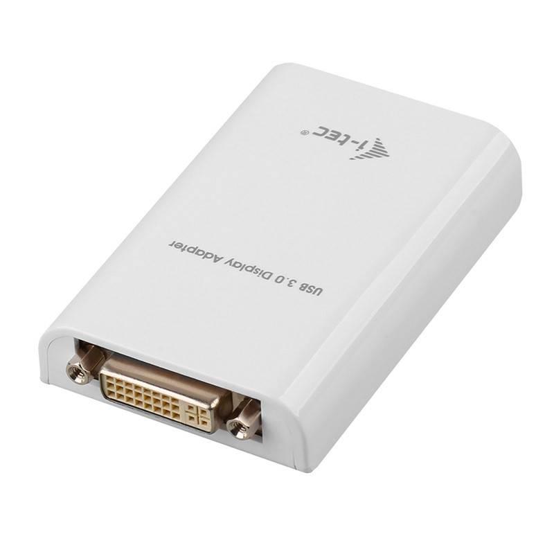 Adaptér i-tec Advance USB 3.0 DVI, HDMI, VGA bílá, Adaptér, i-tec, Advance, USB, 3.0, DVI, HDMI, VGA, bílá