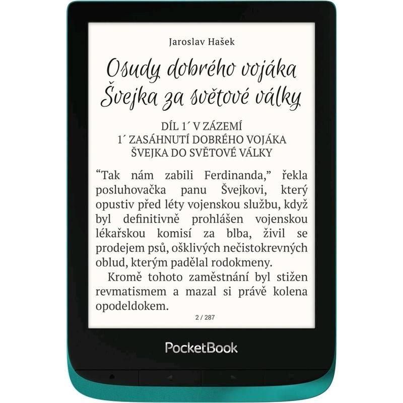 Čtečka e-knih Pocket Book 627 Touch Lux 4 - Emerald, Čtečka, e-knih, Pocket, Book, 627, Touch, Lux, 4, Emerald
