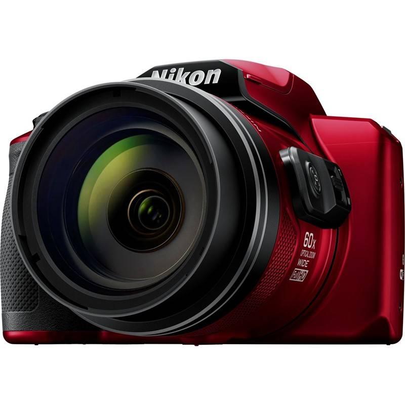 Digitální fotoaparát Nikon Coolpix B600 červený